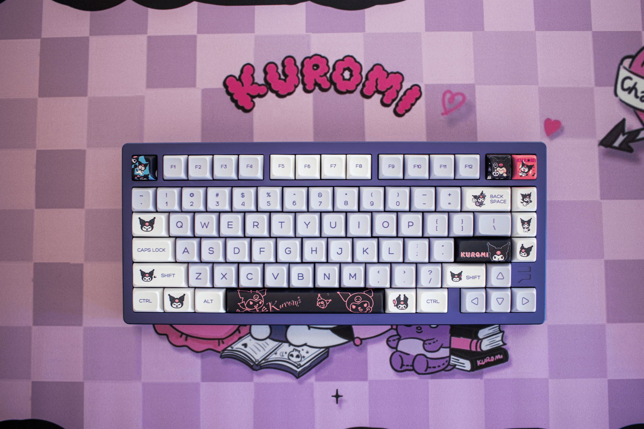 Teclado Kuromi 75% Aluminio Inalámbrico