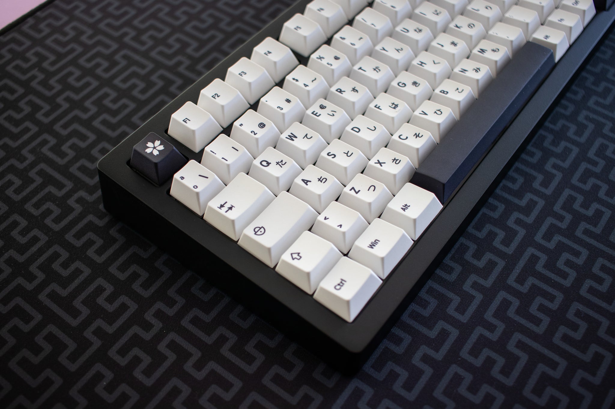 Teclado 75% ISO Español Aluminio Inalámbrico/Cableado Negro