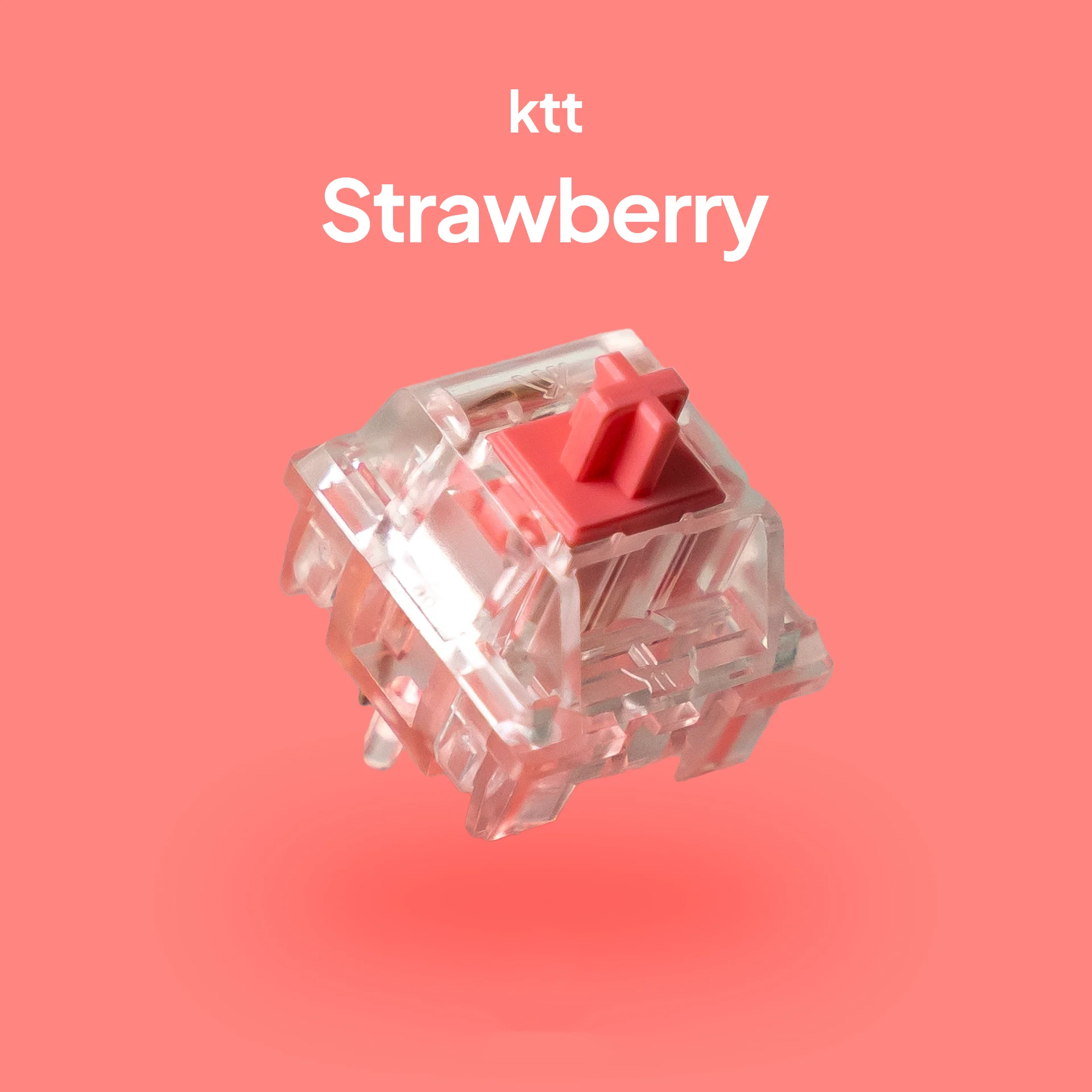 KTT Strawberry Linear Switches 3PIN x10