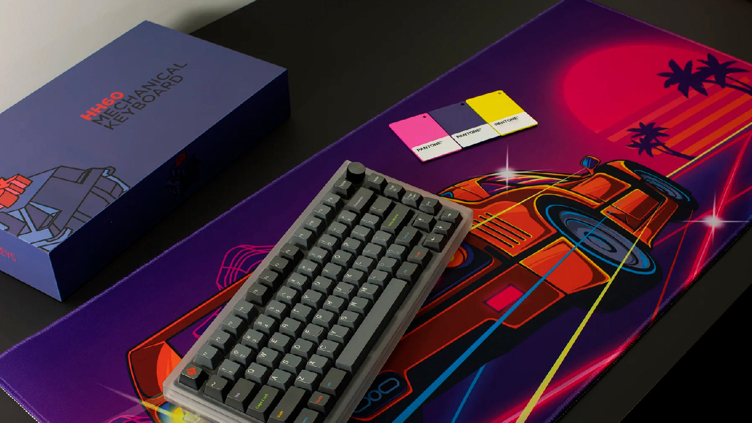 GMK Retrowave Deskmat 2