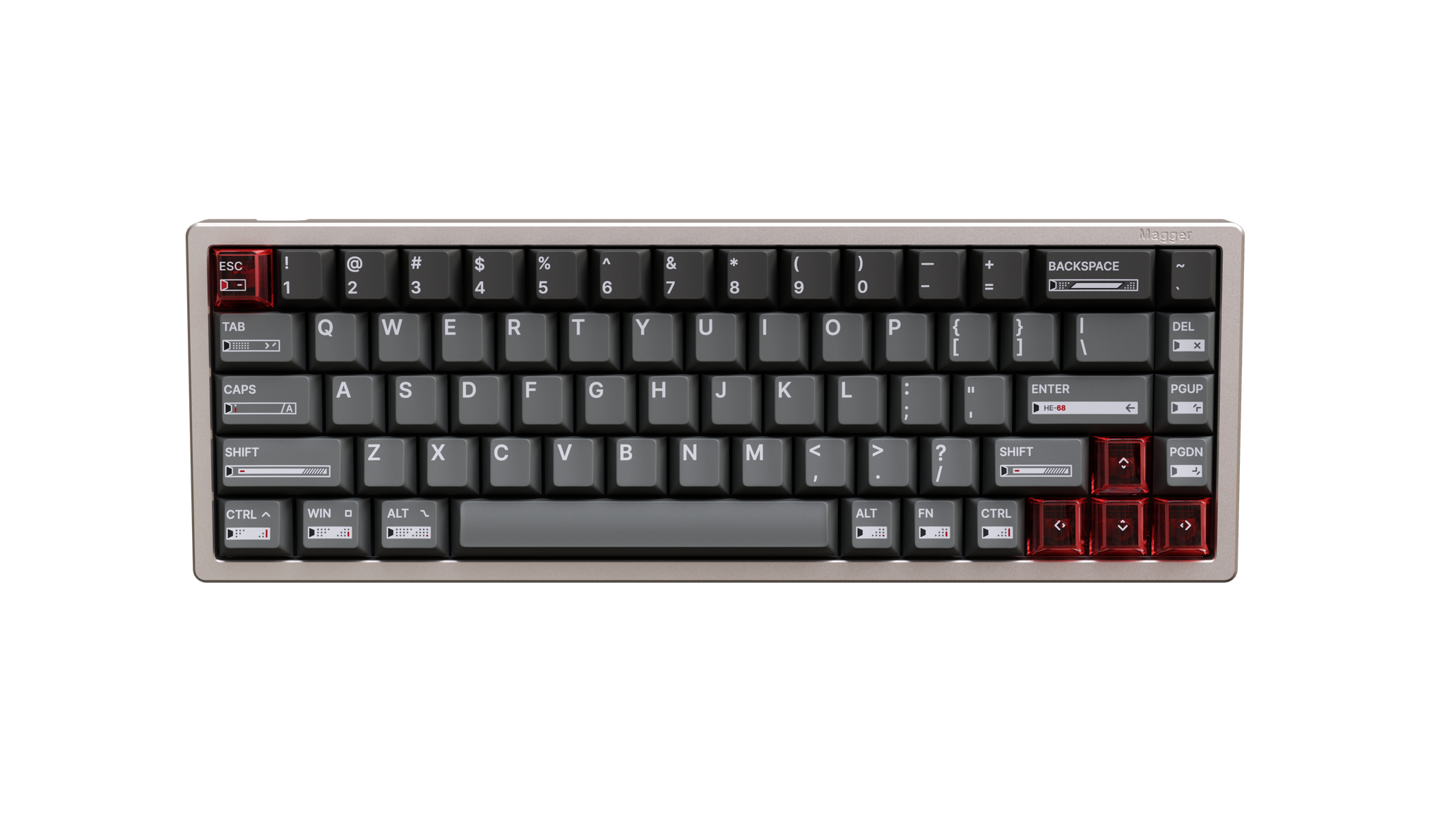 [Pre Venta] Teclado Magger 68 HE