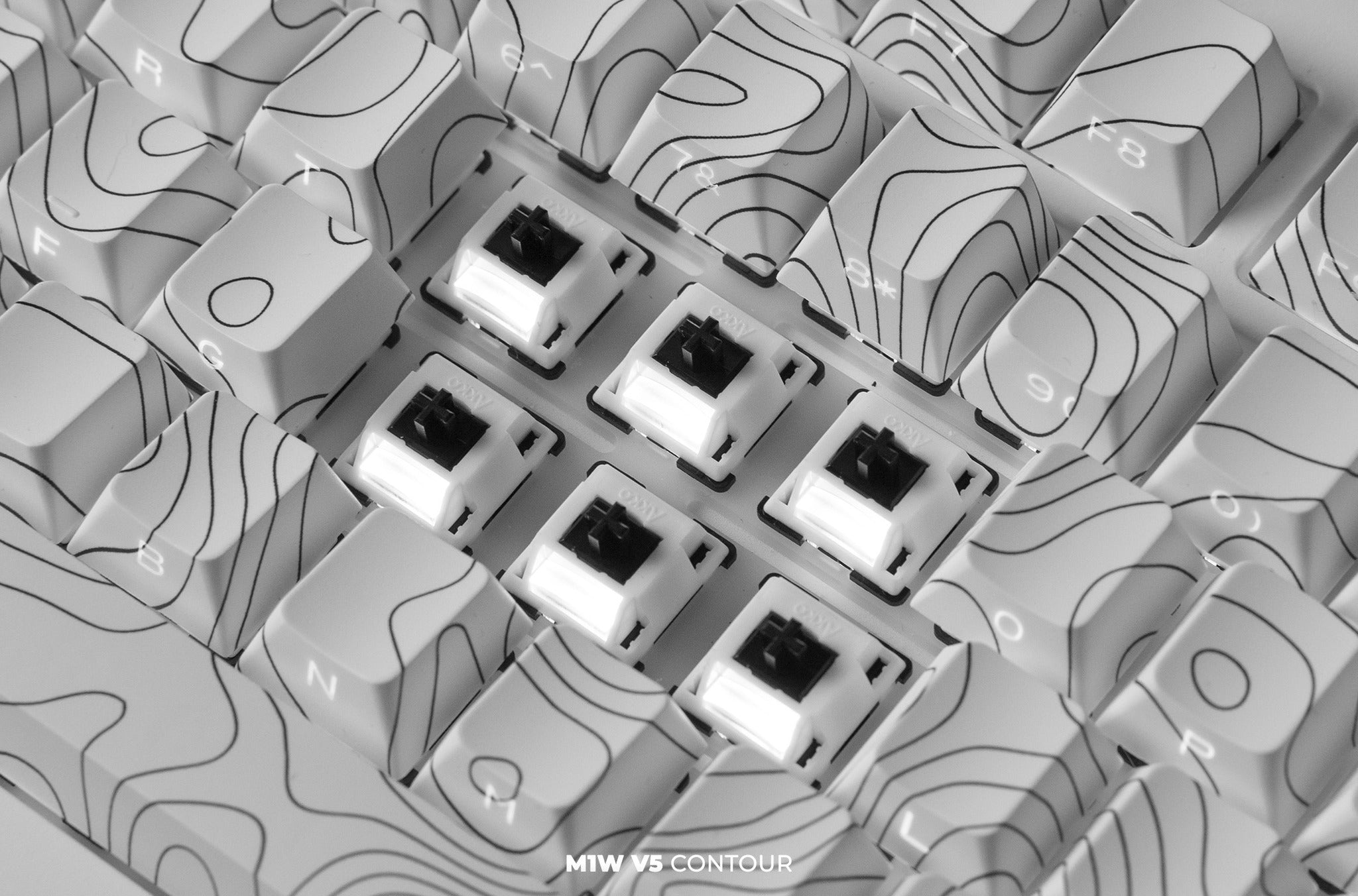Teclado Contour M1 V5 Aluminio Inalámbrico/Cableado