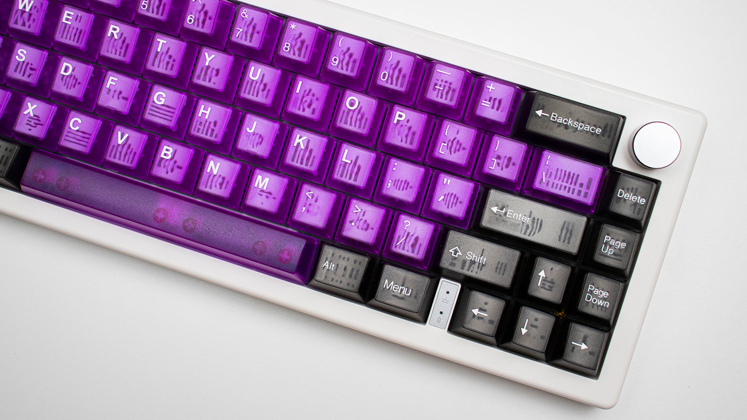 Teclado LVL65% Purple
