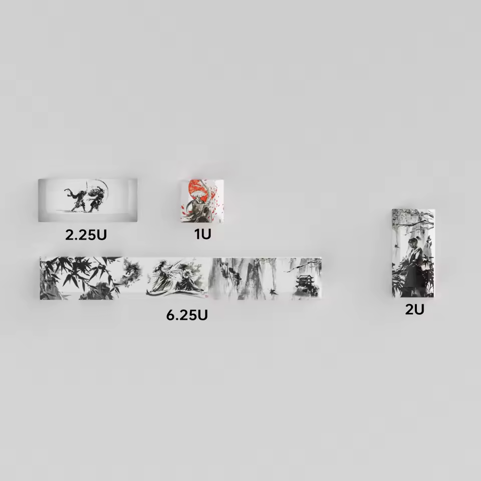 Set de Teclas Accents 4 Piezas PBT Perfil Cherry