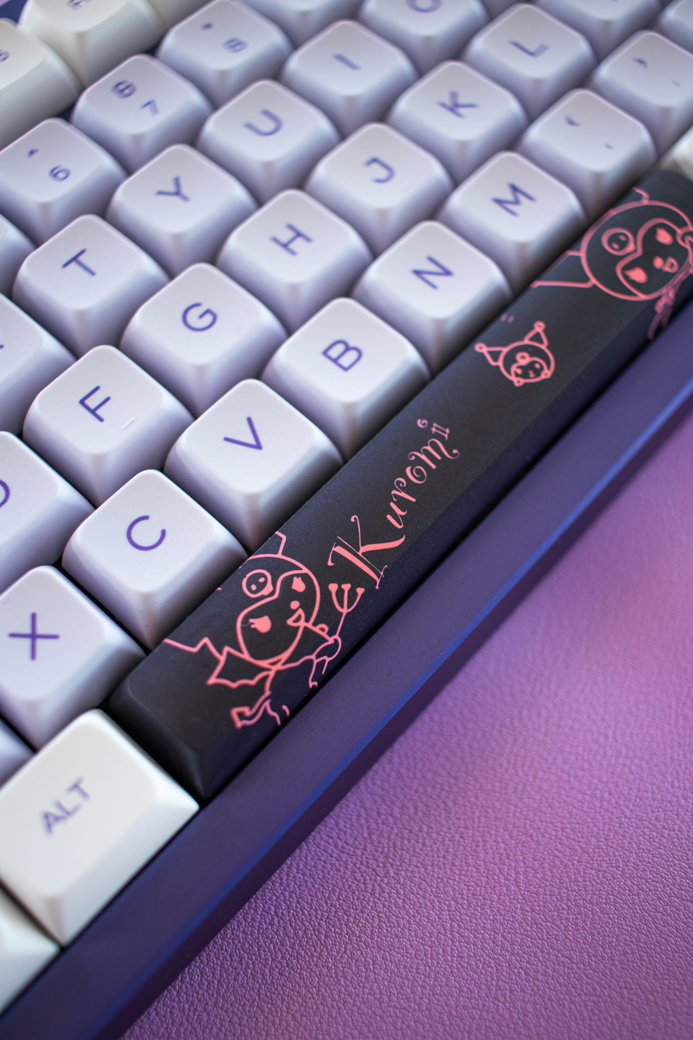 Teclado Kuromi 75% Aluminio Inalámbrico