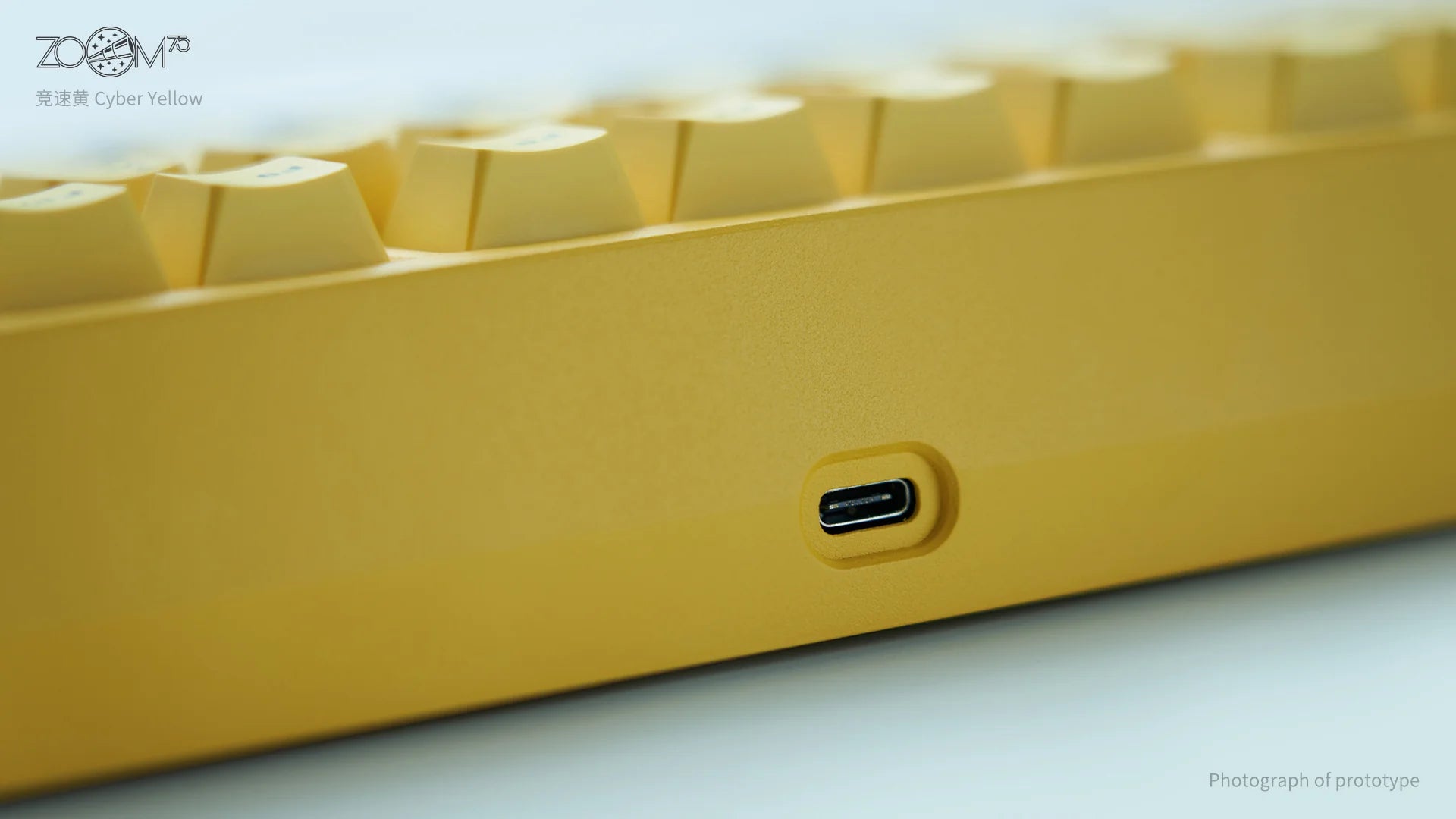 [Preventa] Meletrix Zoom75 Essential Edition (EE) - Barebones Keyboard Kit - Cyber Yellow