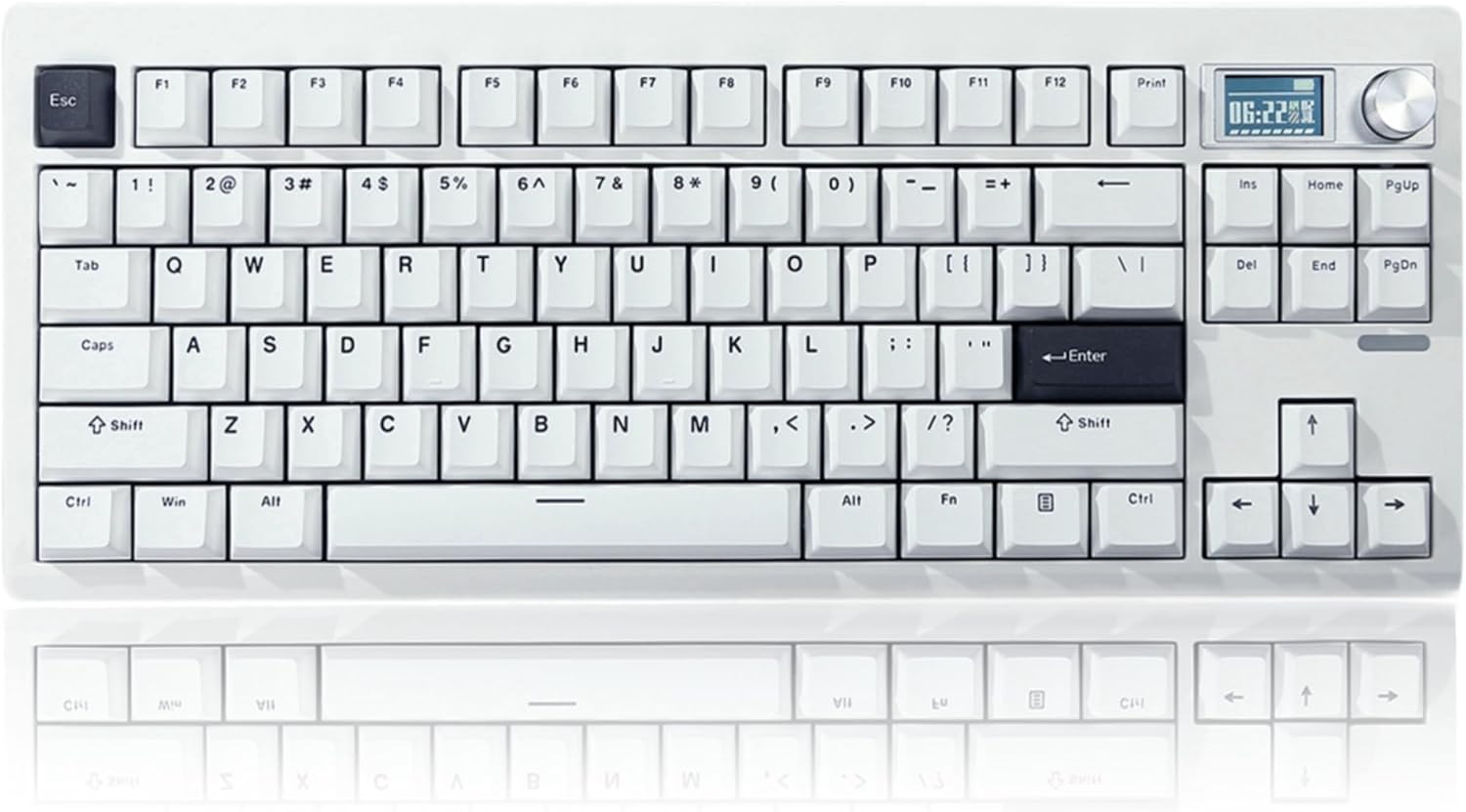 Teclado LVL80 Kit LCD + Knob Inalámbrico/Cableado