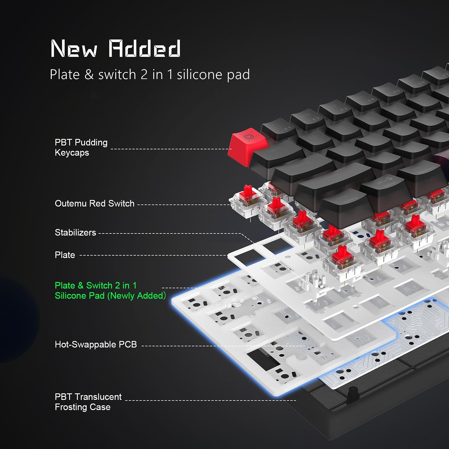 Teclado WK61 60%