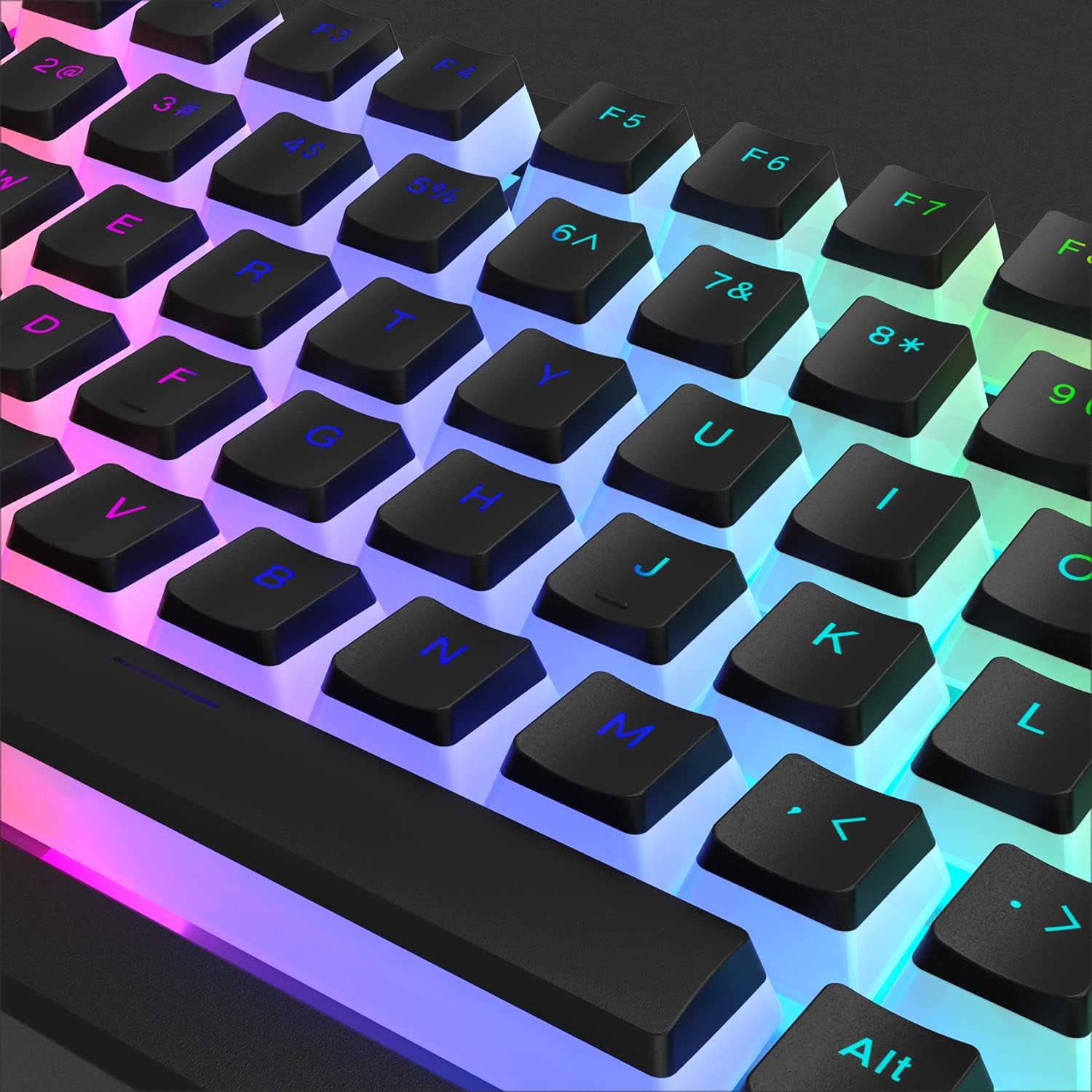 Black Pudding PBT Backlit ANSI