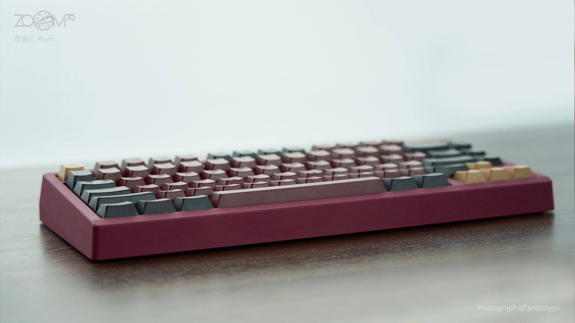 [Preventa] Meletrix Zoom75 Essential Edition (EE) - Barebones Keyboard Kit - Plum