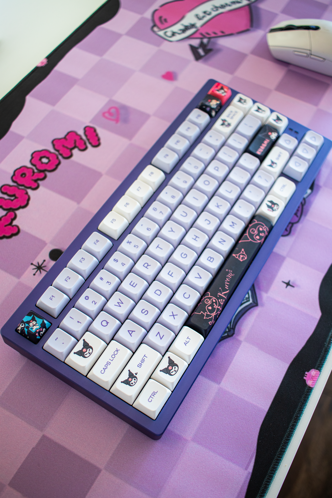 Teclado Kuromi 75% Aluminio Inalámbrico
