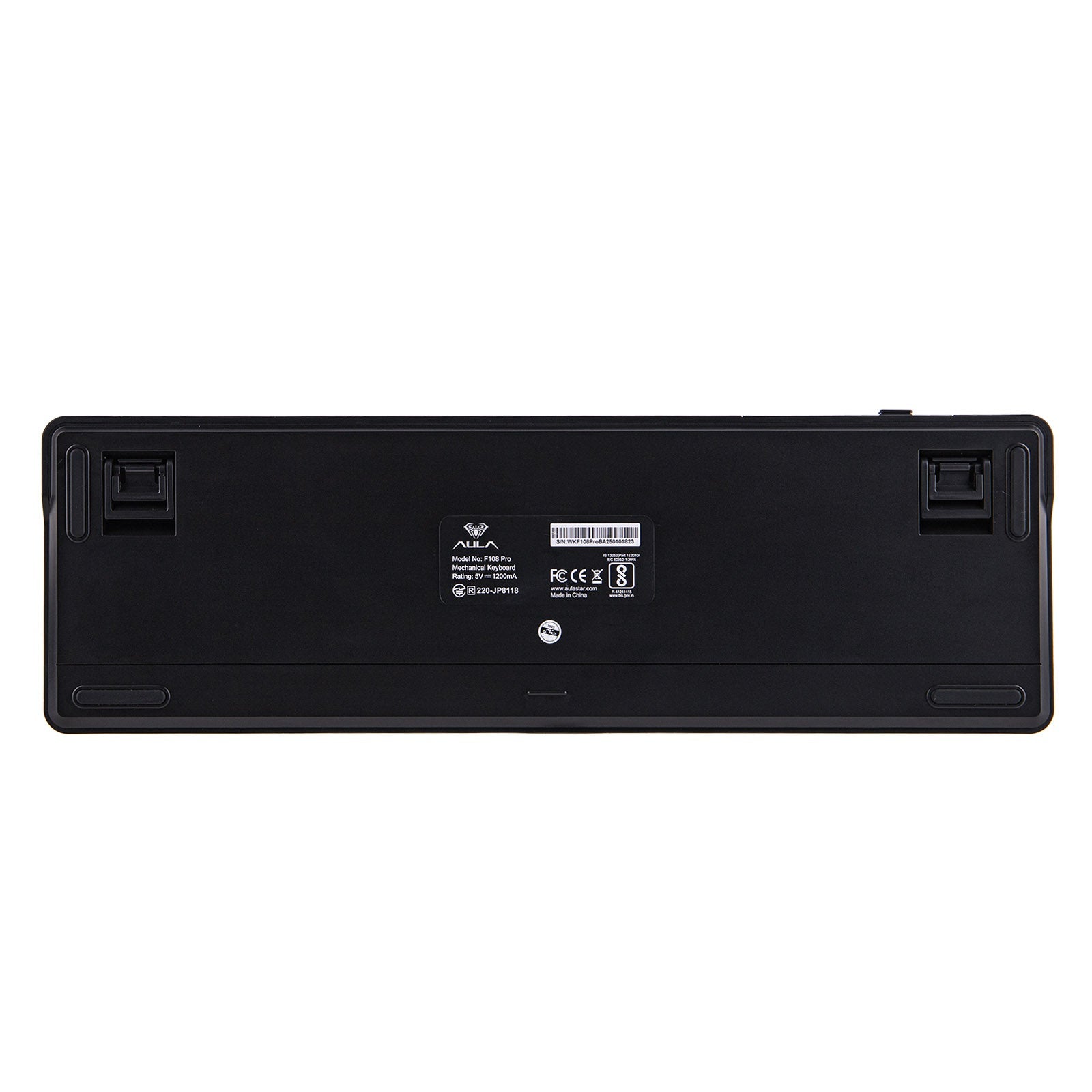 Teclado 100% F108 Pro Inalámbrico/Cableado