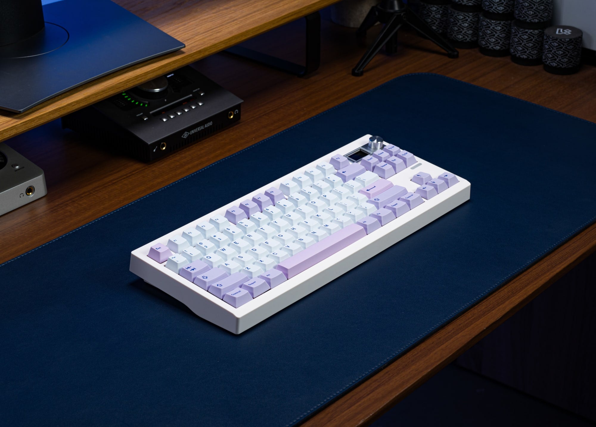 Teclado LVL80 Kit LCD + Knob Inalámbrico/Cableado