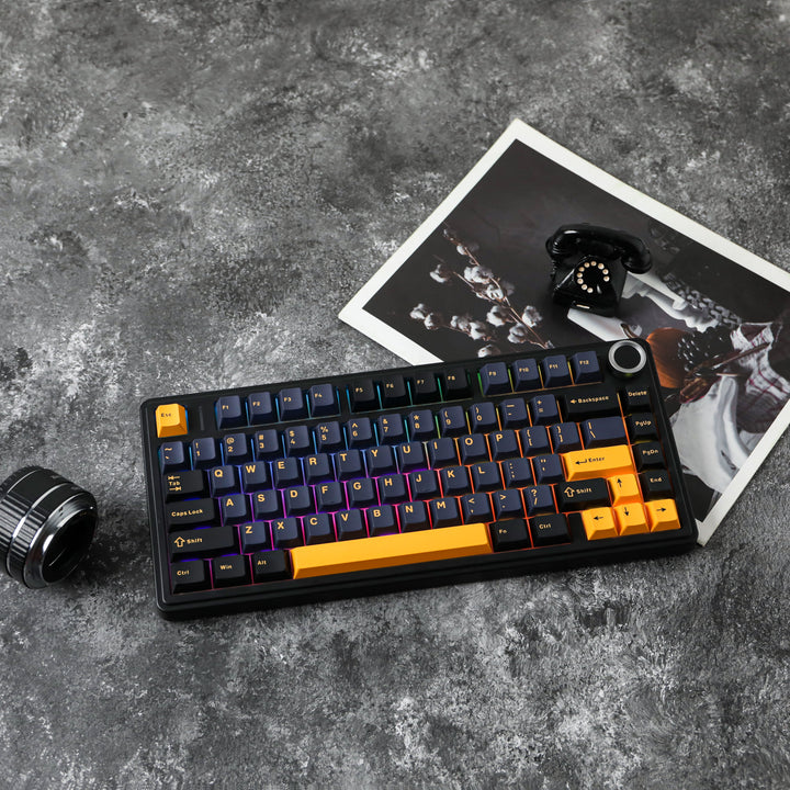 Teclado 75% F75 Inalámbrico/Cableado