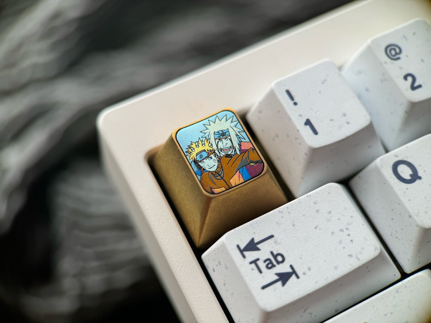 Naruto & Jiraiya Artisan de Titanio
