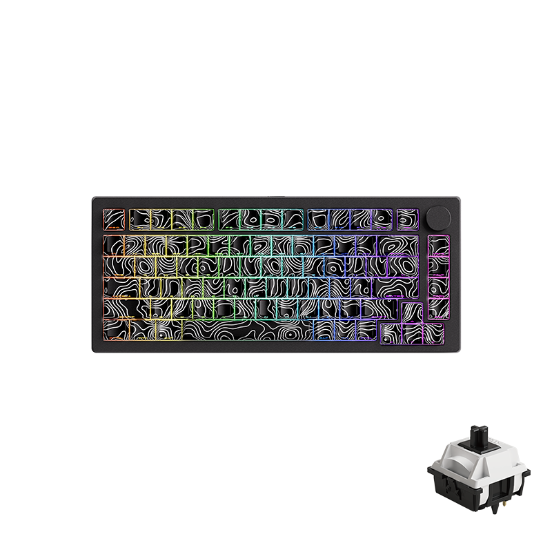 Teclado Contour M1 V5 Aluminio Inalámbrico/Cableado