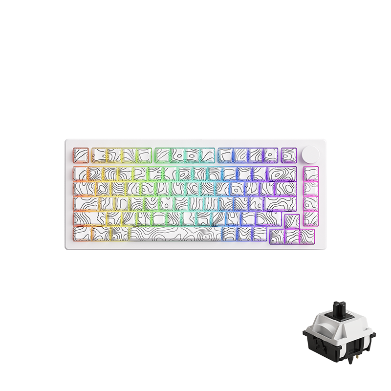 Teclado Contour M1 V5 Aluminio Inalámbrico/Cableado