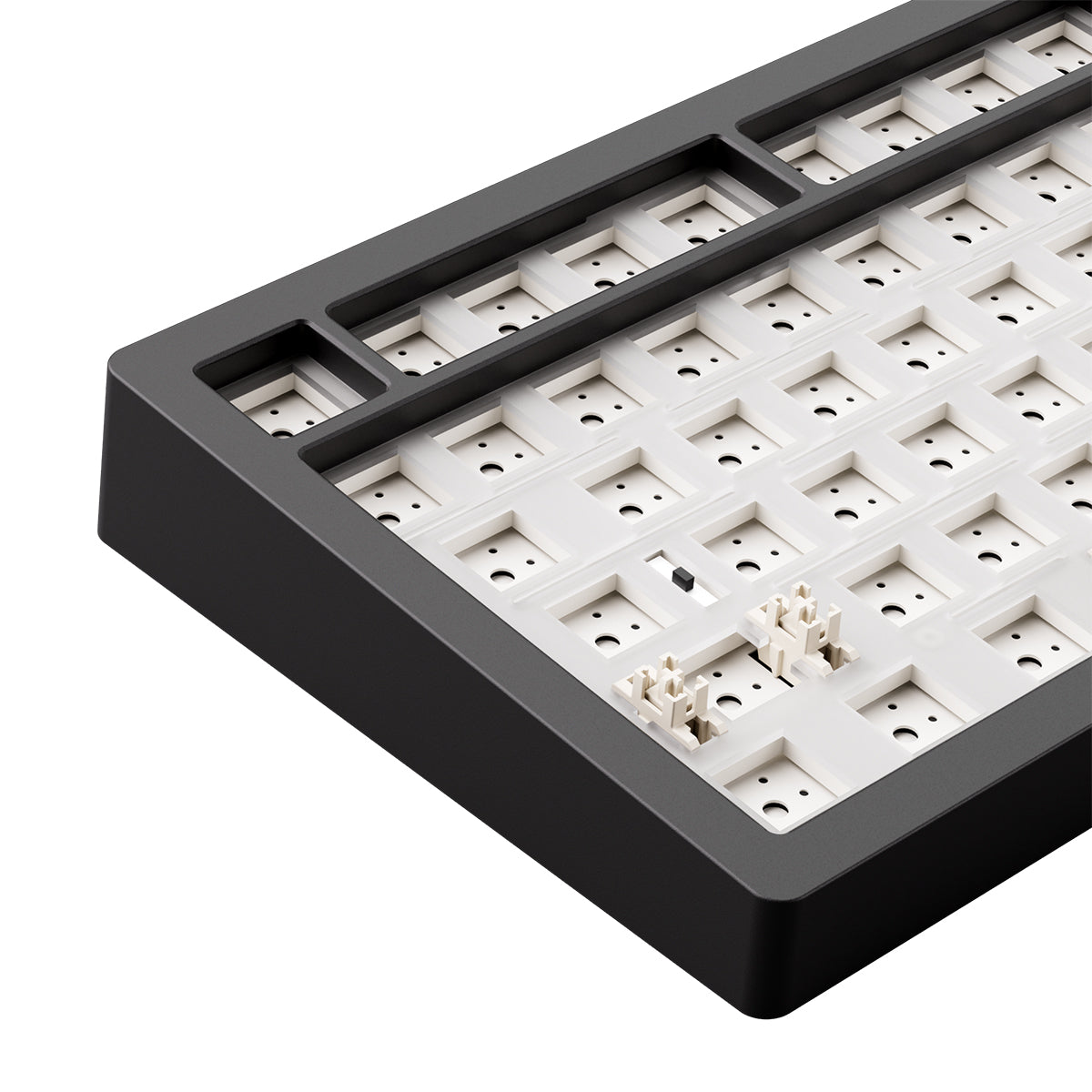 Kit LVL75% M1 V5 VIA Aluminio Inalámbrico/Cableado Negro