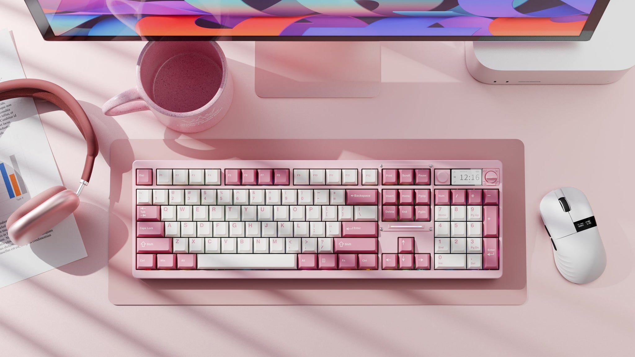 [Pre Venta] Teclado 100% Full size ND104 Aluminio Tri-mode