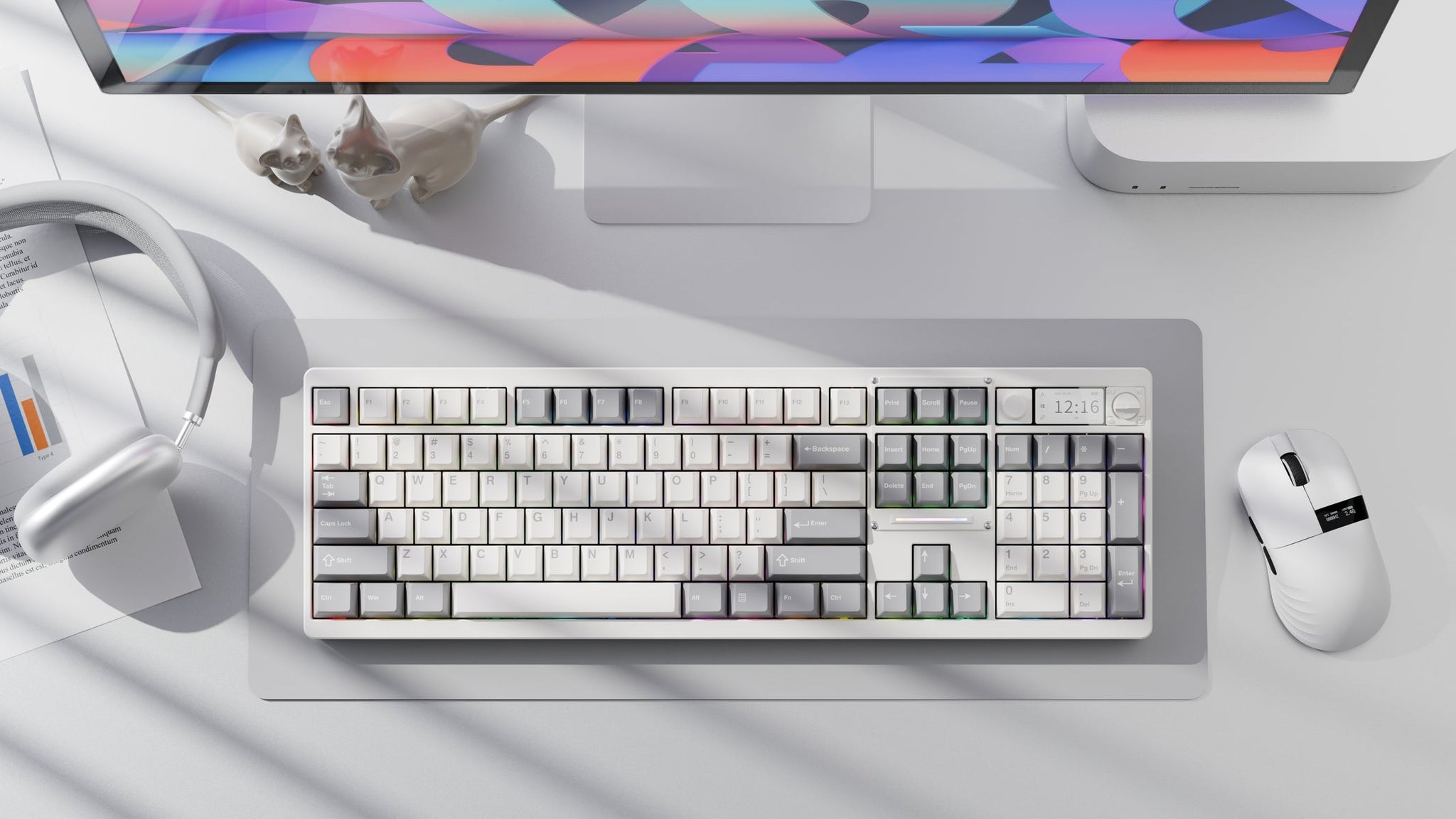 [Pre Venta] Teclado 100% Full size ND104 Aluminio Tri-mode