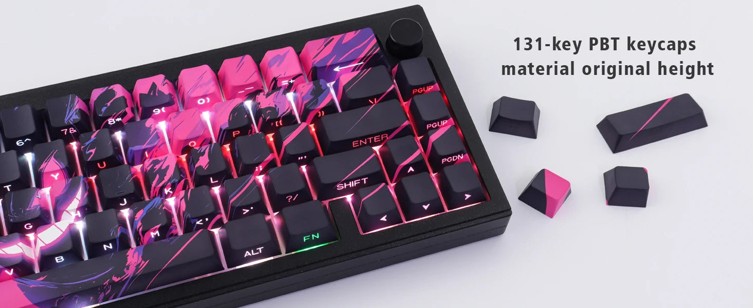 Gengar PBT Sideprint Backlit ANSI & ISO