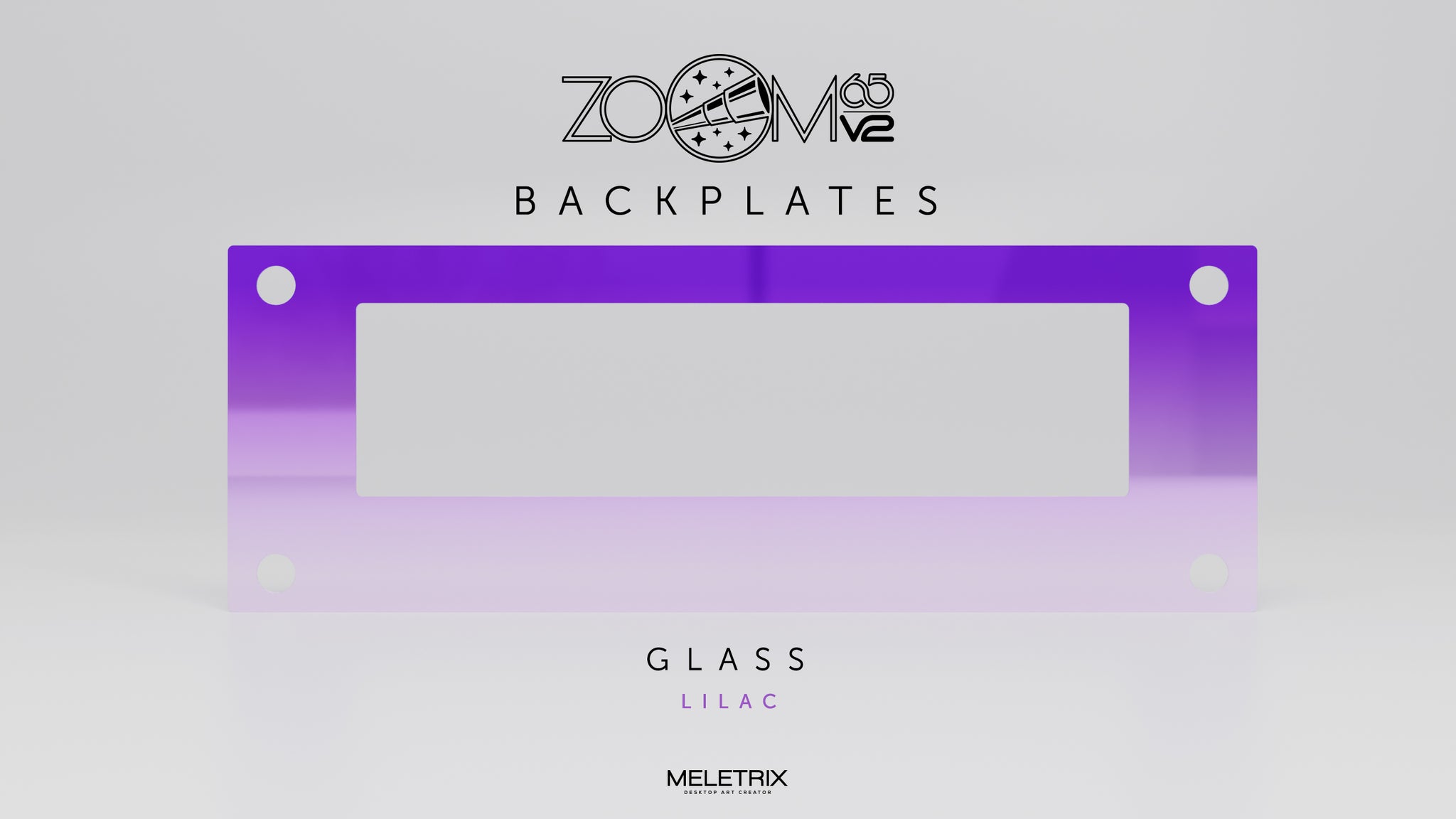 ZOOM65 V2.5- Extra Back Plate Kit