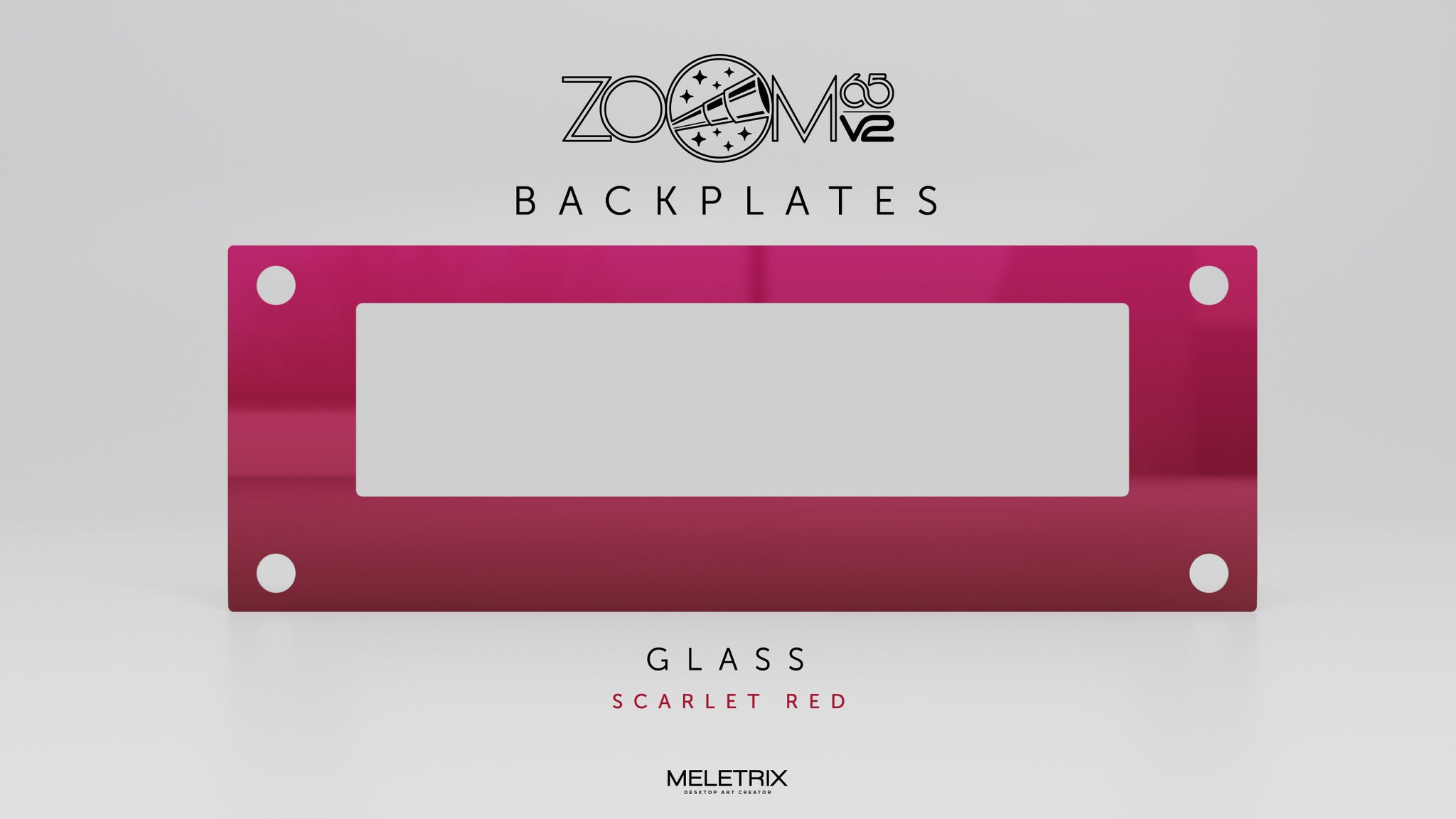 ZOOM65 V2.5- Extra Back Plate Kit