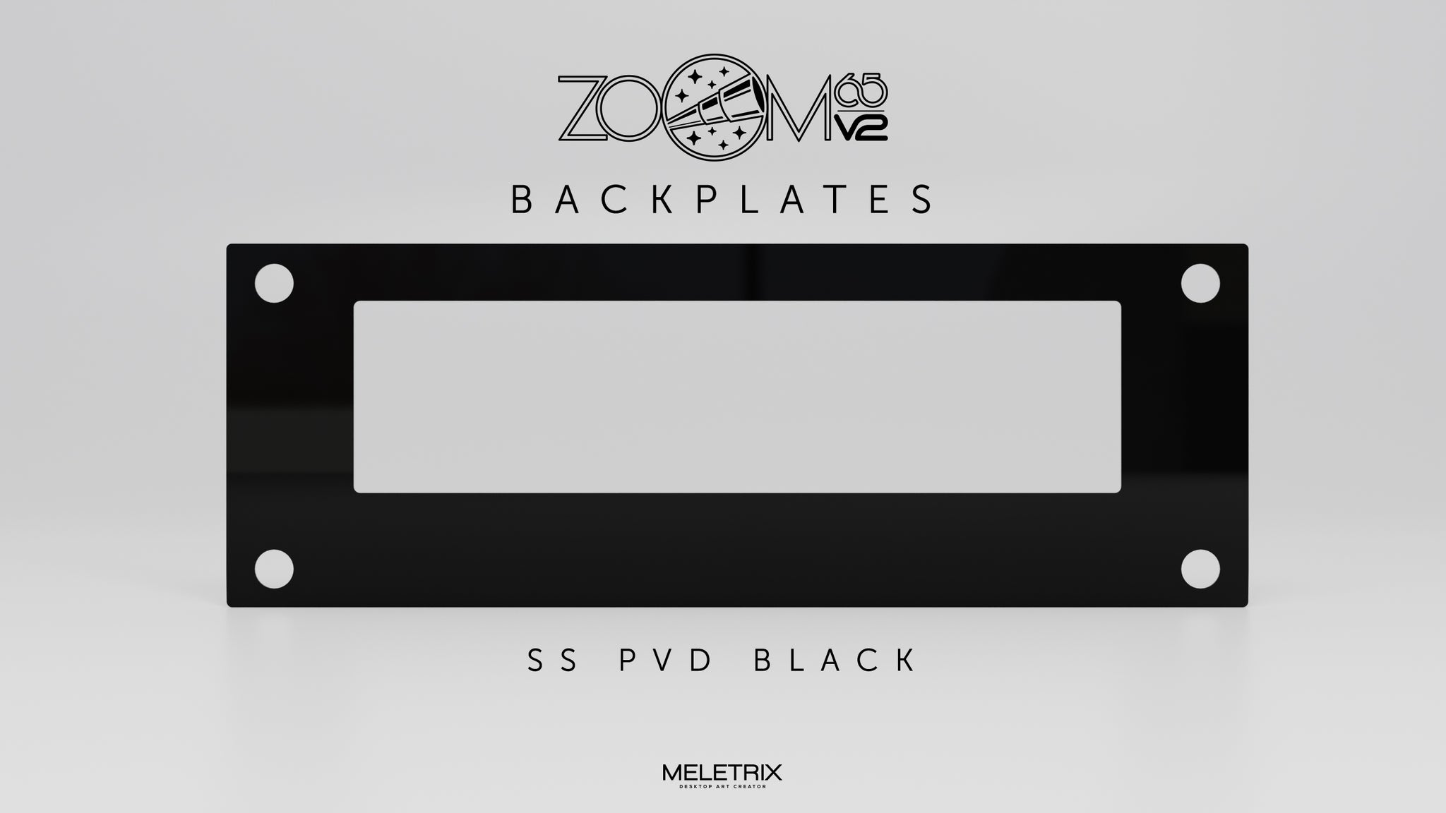 ZOOM65 V2.5- Extra Back Plate Kit