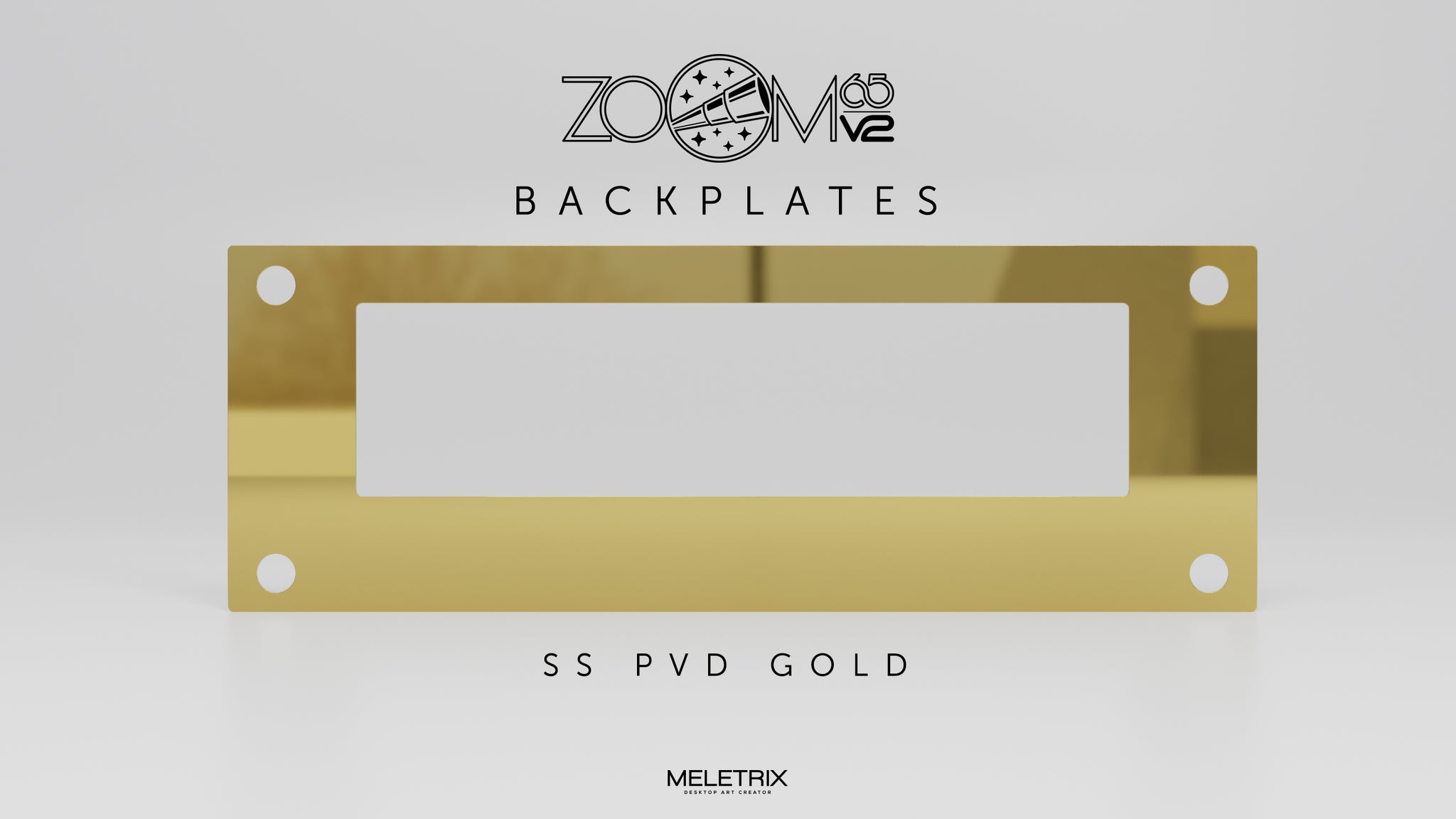 ZOOM65 V2.5- Extra Back Plate Kit