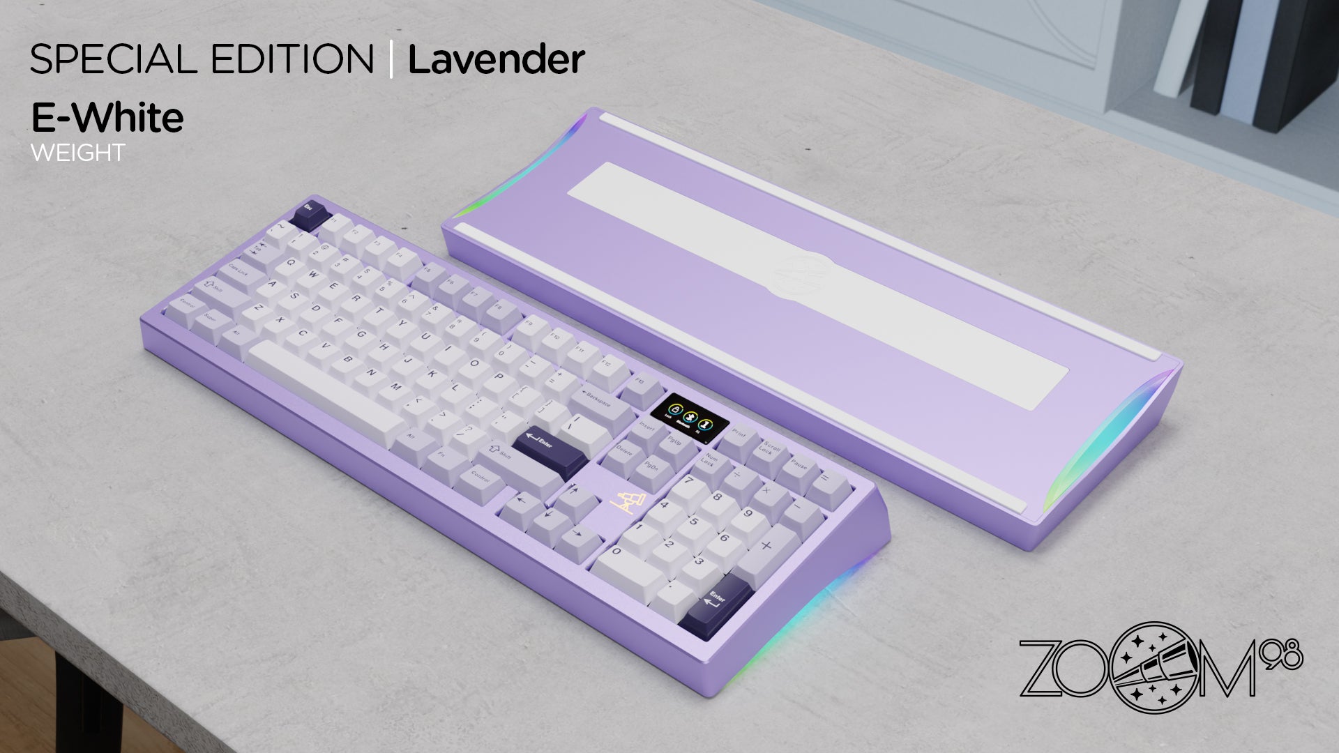 Zoom98 SE Anodized Lavender