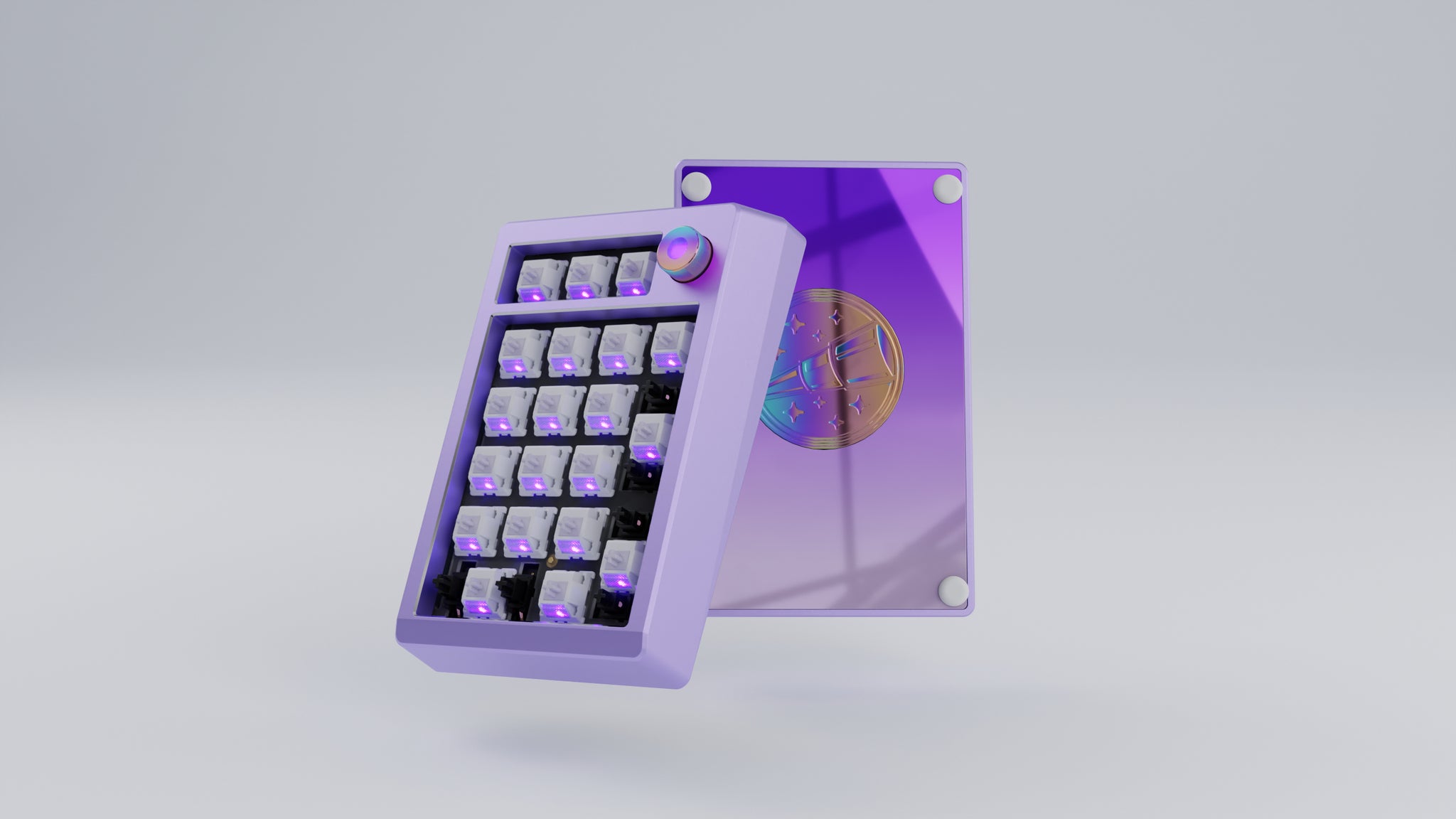 ZoomPad KLE Anodized Lavender