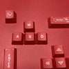Accents PBT Rojo Perfil Cherry