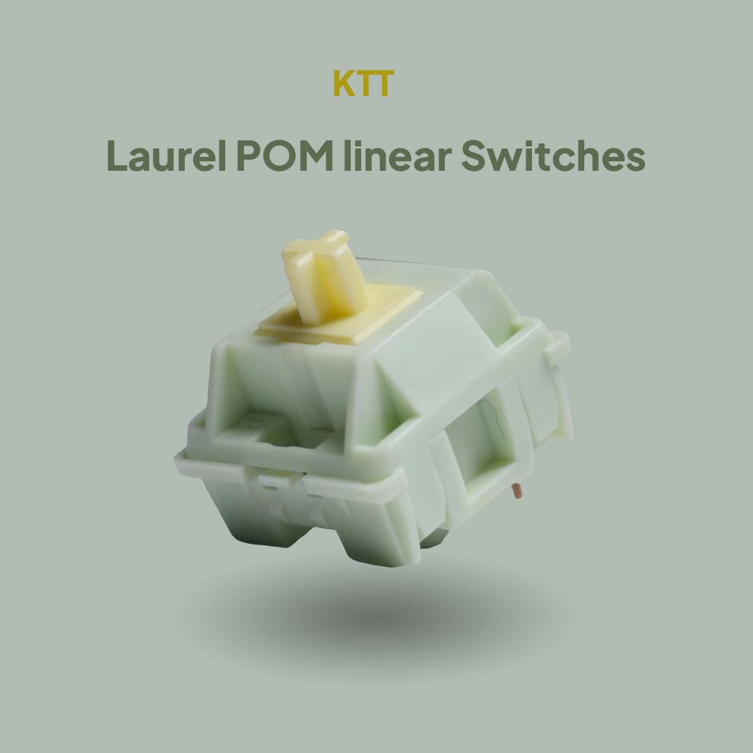 KTT Laurel POM Linear Switches 3PIN x10