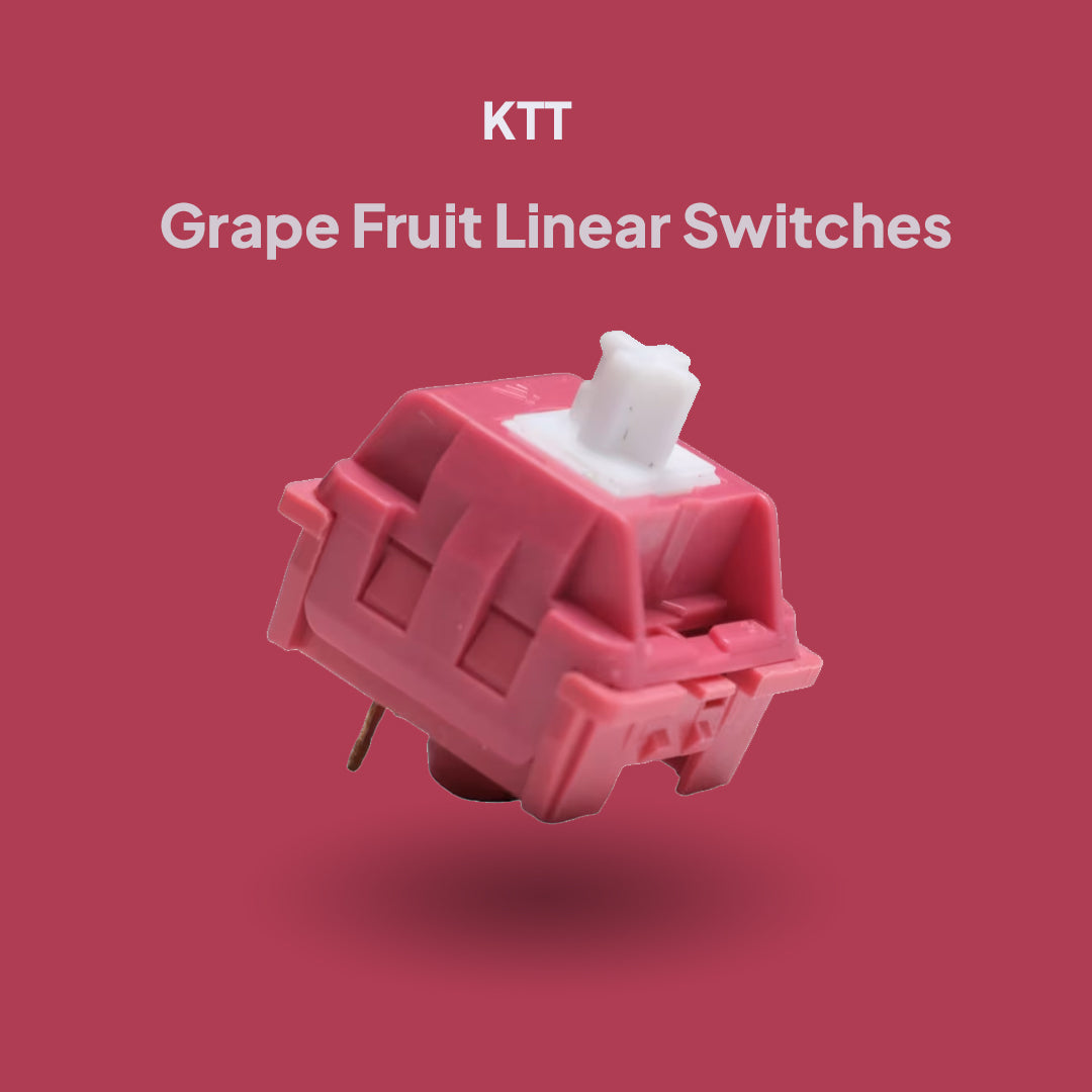 KTT Grapefruit Linear Switches 3PIN x10