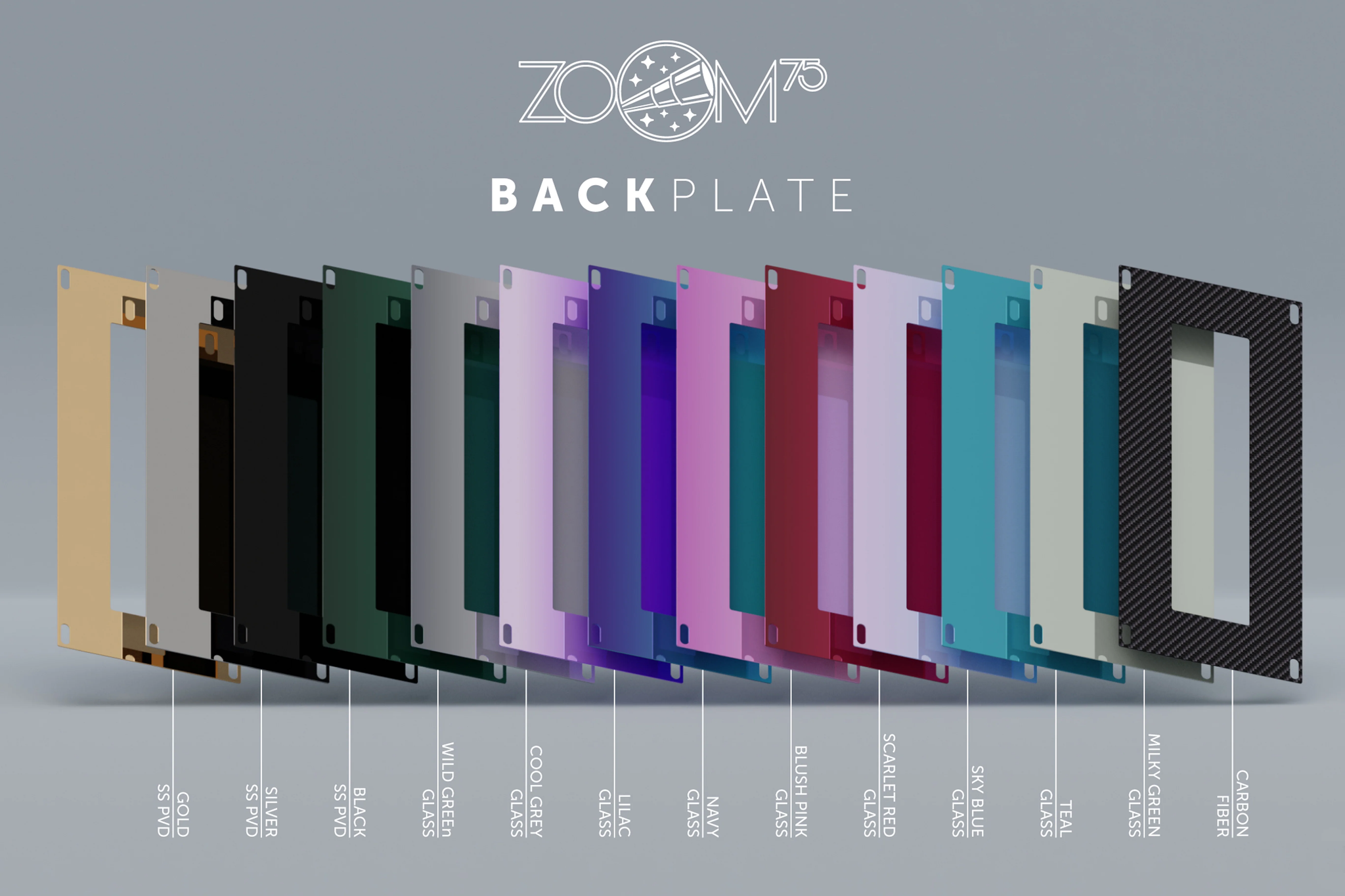 [Group-Buy] Meletrix Zoom75 - Extra Back Plate