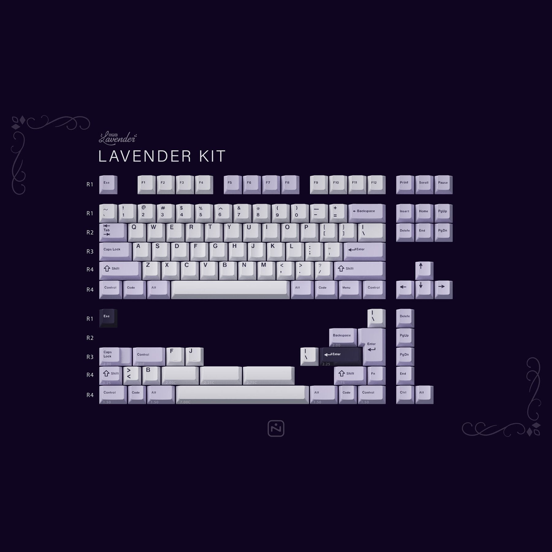 GMK Lavender