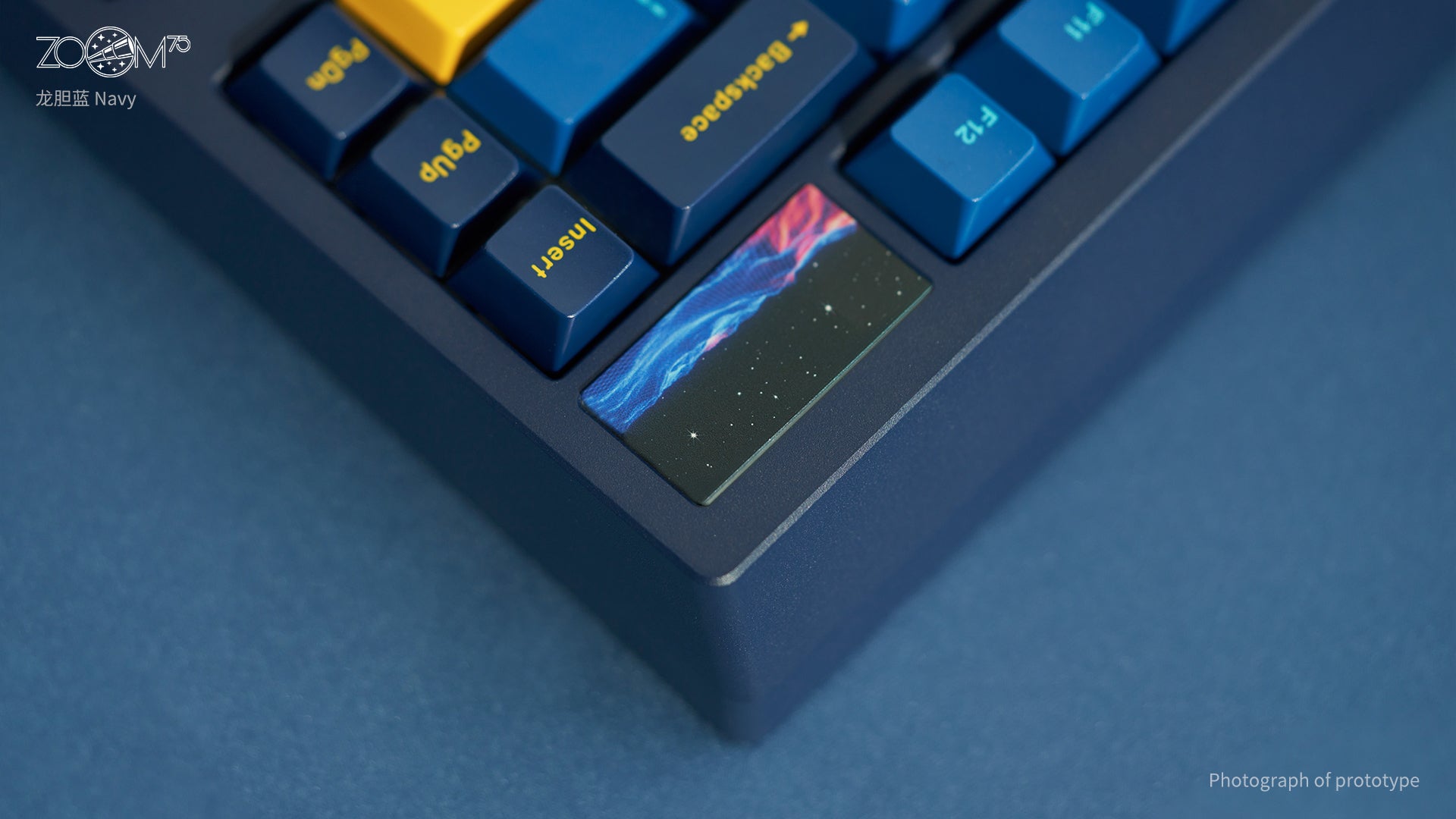 [Group-Buy] Meletrix Zoom75 Essential Edition (EE) - Barebones Keyboard Kit - Navy