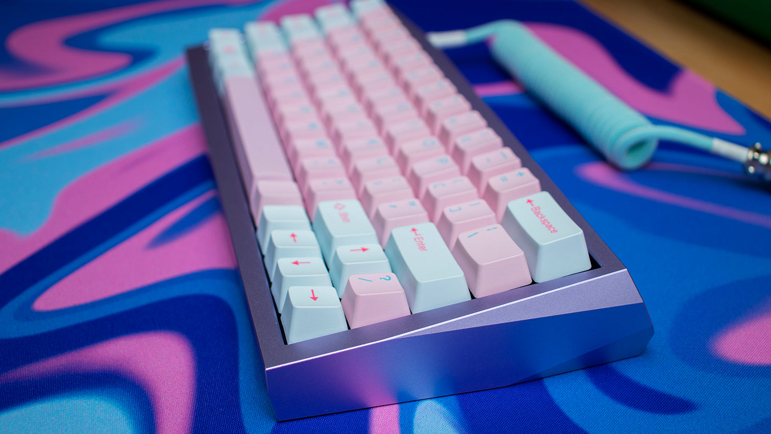 Unicorn Keyboard HOTSWAP RGB 60%