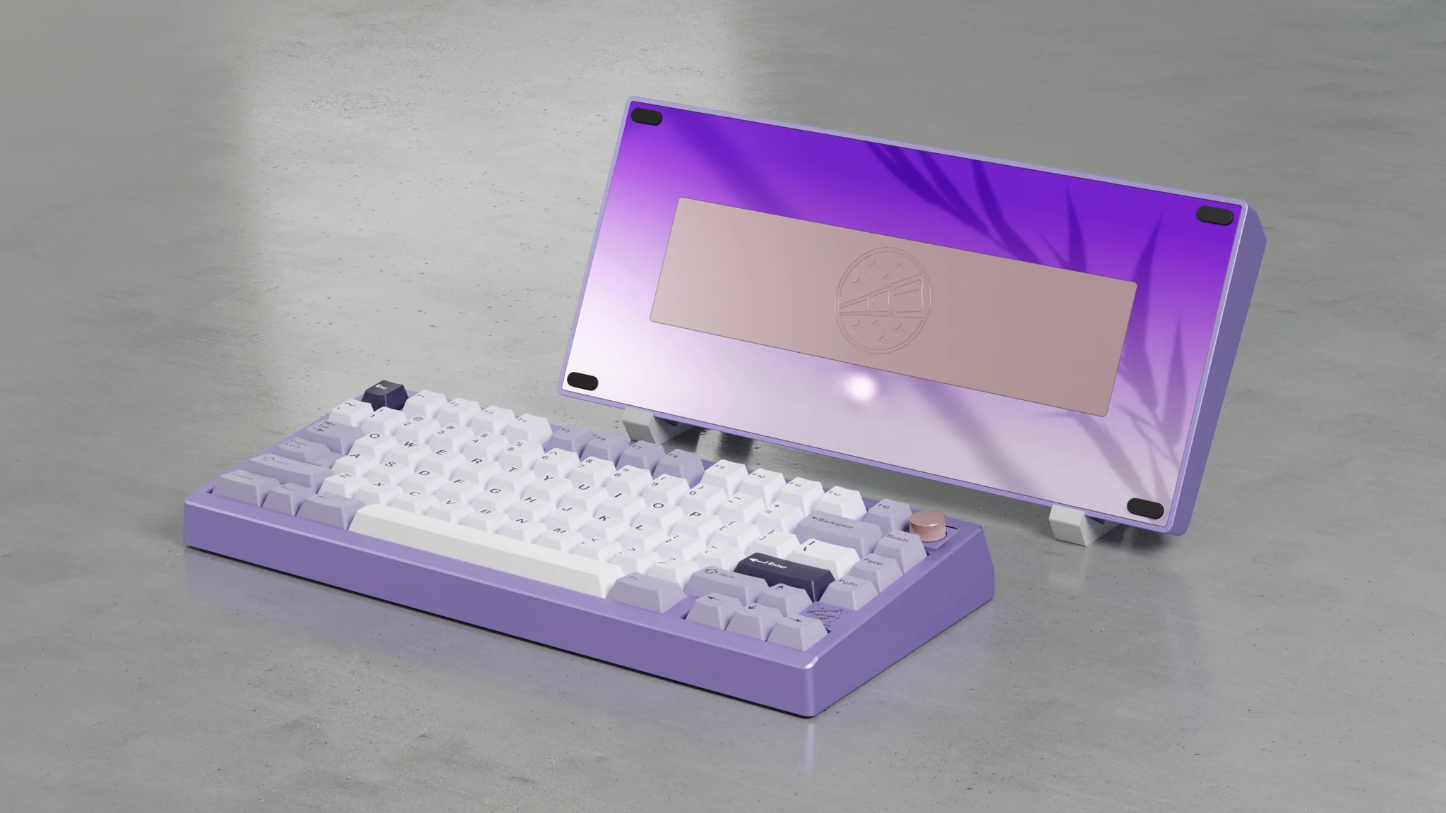 [Group-Buy] Meletrix Zoom75 Special Edition (SE) - Barebones Keyboard Kit - Anodized Lavender