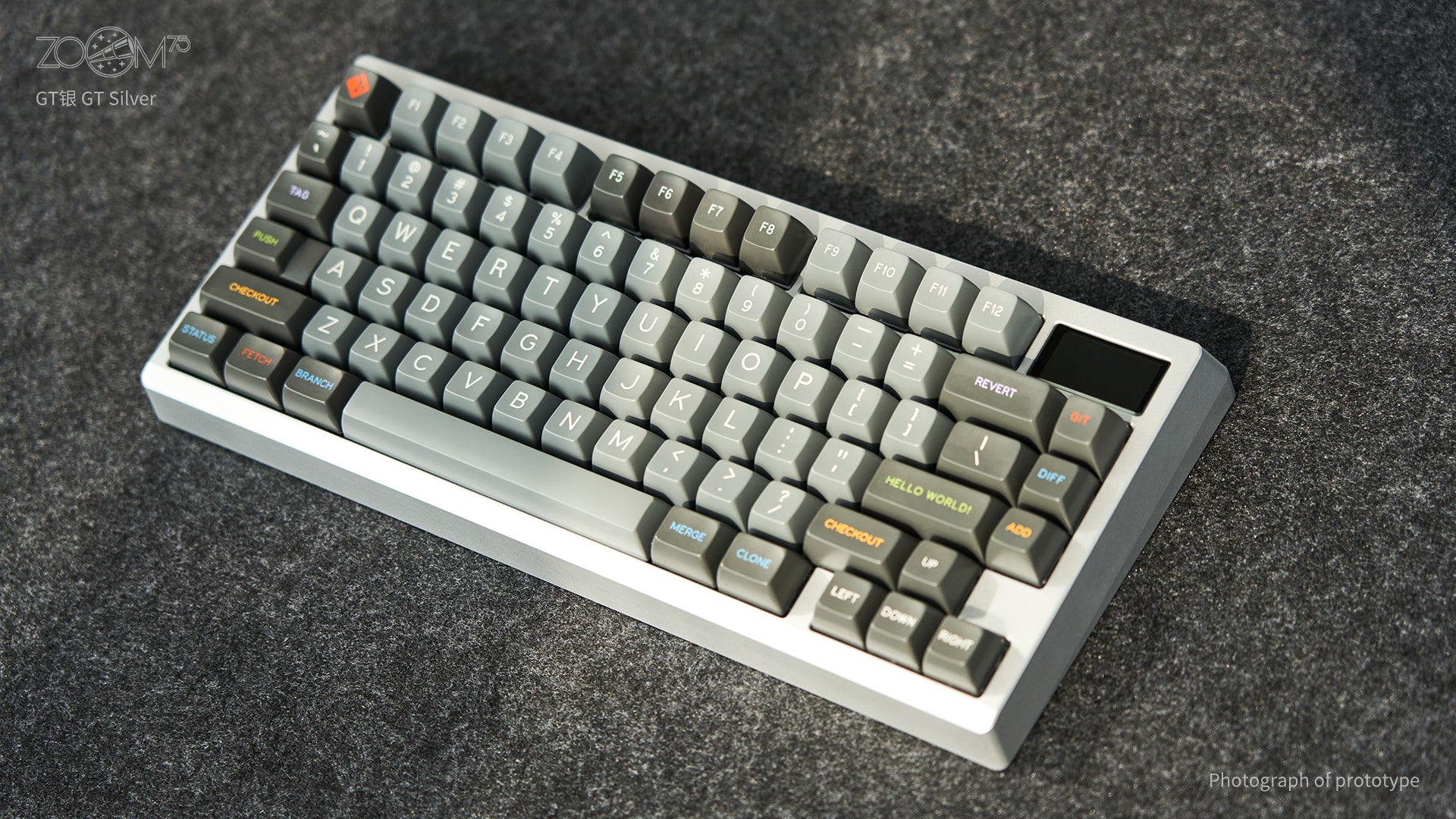 [Group-Buy] Meletrix Zoom75 Essential Edition (EE) - Barebones Keyboard Kit - GT Silver