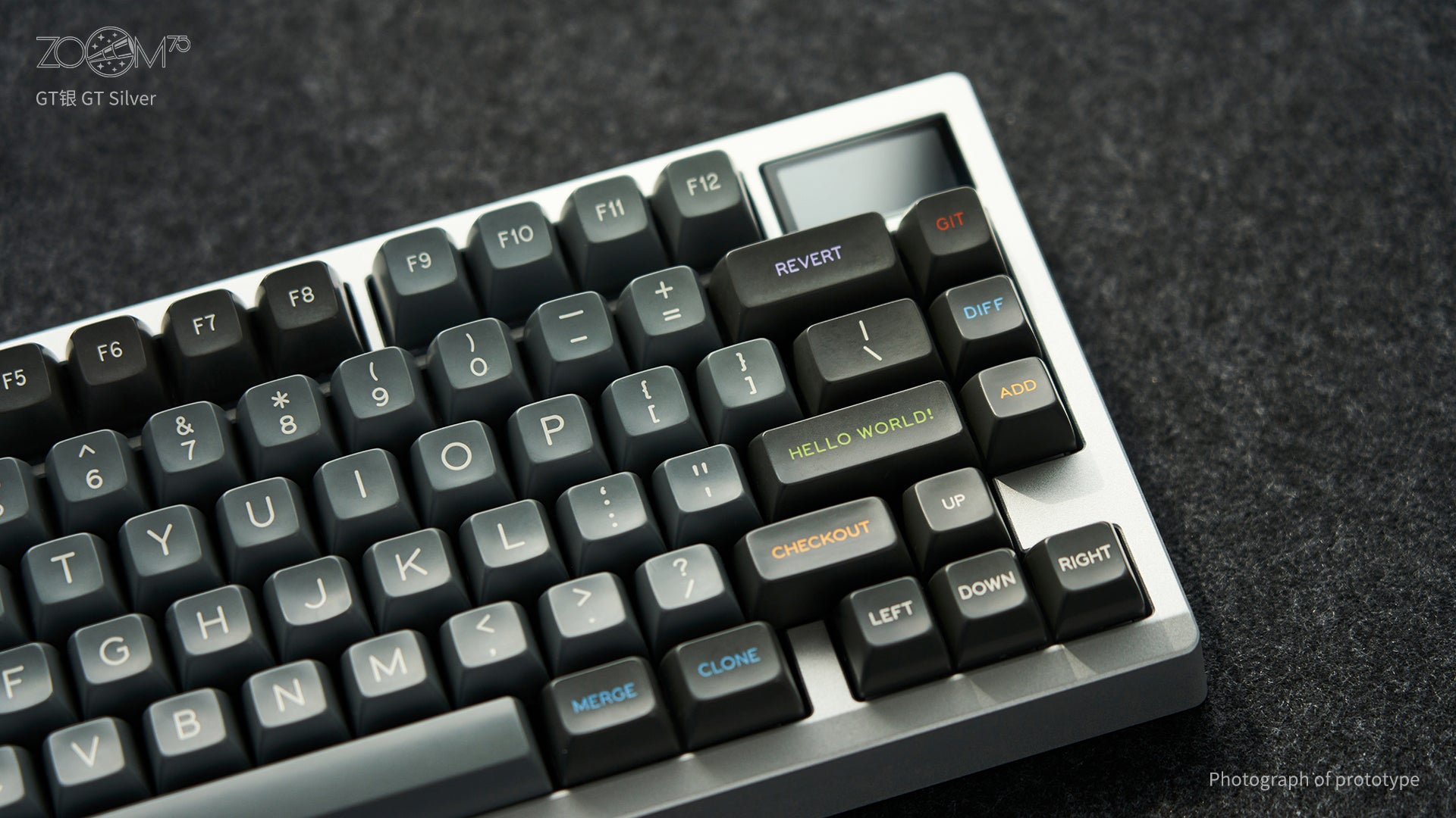 [Group-Buy] Meletrix Zoom75 Essential Edition (EE) - Barebones Keyboard Kit - GT Silver