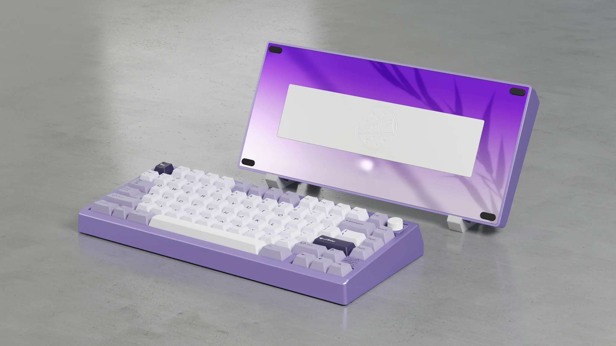 [Group-Buy] Meletrix Zoom75 Special Edition (SE) - Barebones Keyboard Kit - Anodized Lavender