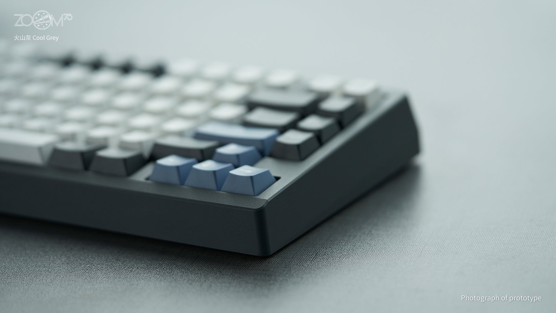 [Group-Buy] Meletrix Zoom75 Essential Edition (EE) - Barebones Keyboard Kit - Cool Grey