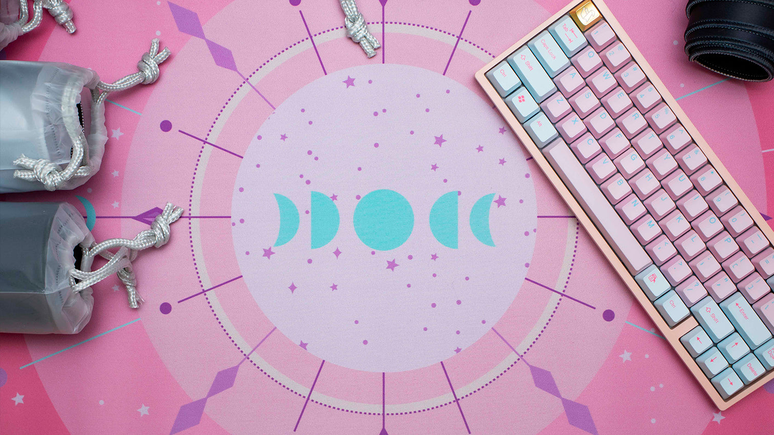 Deskmat - Cosmic Pink
