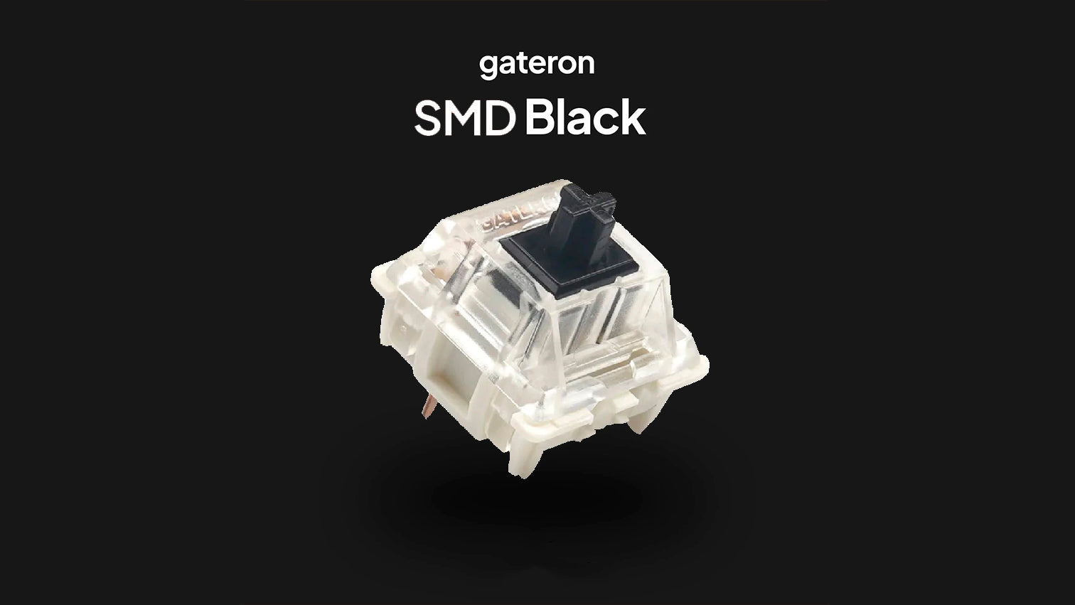 Gateron SMD Negro x10 /3 Pin
