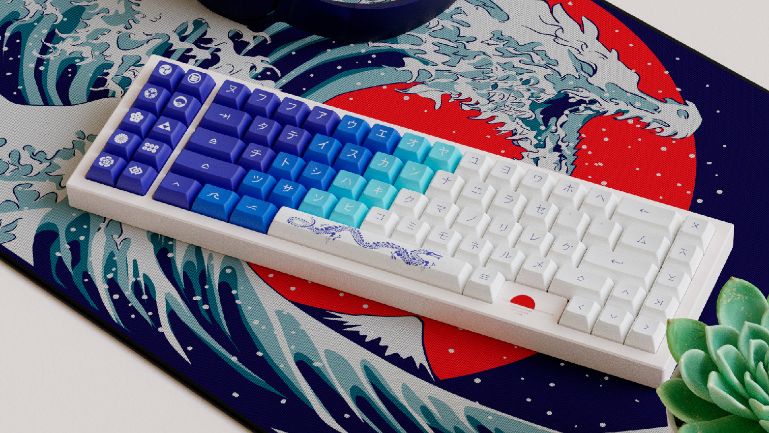 Kat Great Wave Deskmat