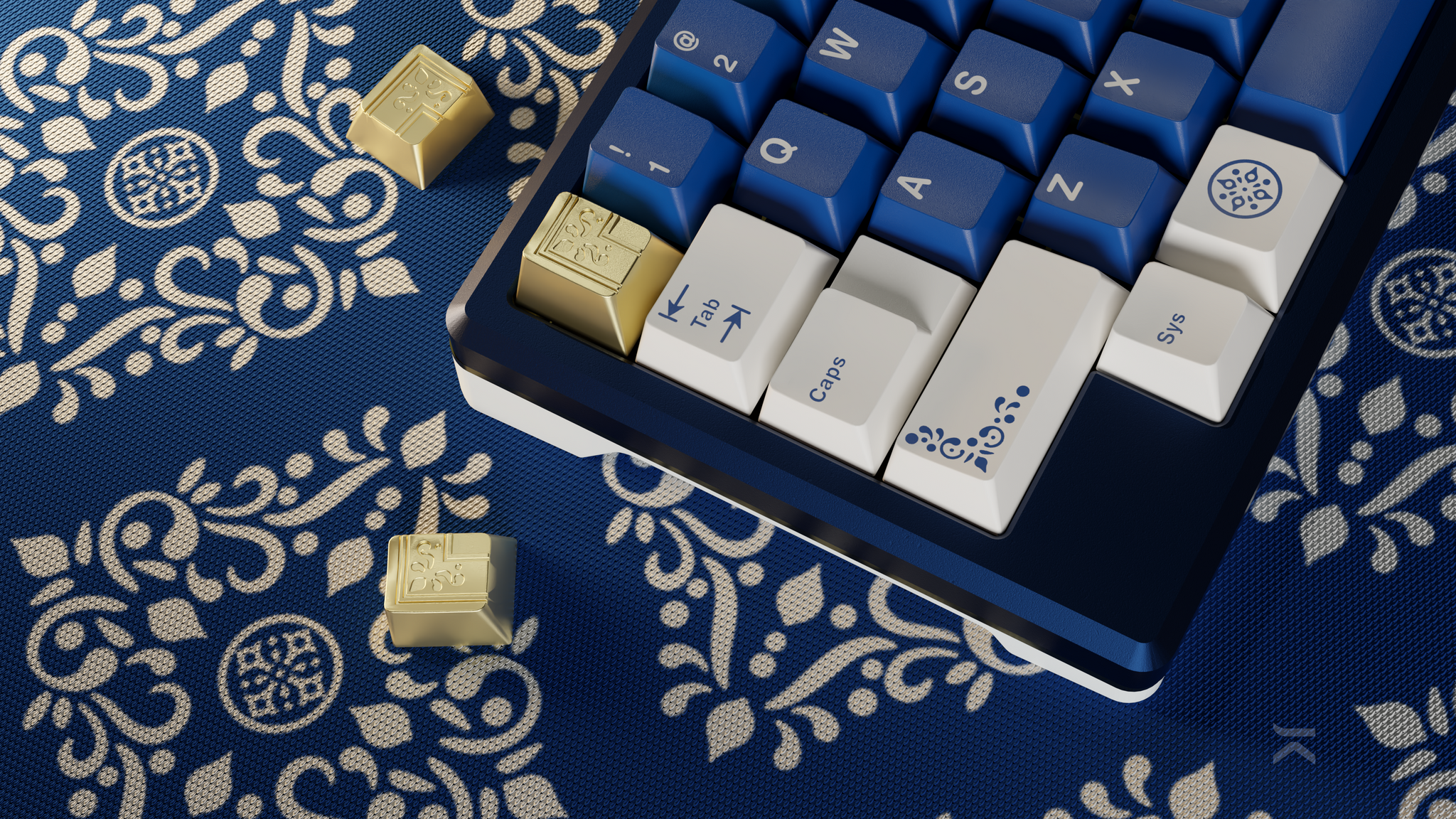 teclado-dorado-azul-teclado-gamer-Fancy_Customs
